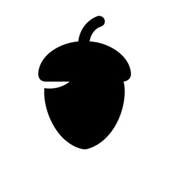 Acorn icon vector illustration