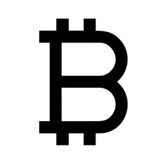 Obraz premium Bitcoin alternative icon vector illustration