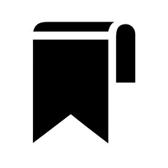 Bookmark with remove icon vector illustration