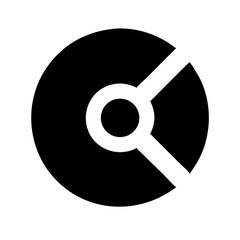 CD icon vector illustration