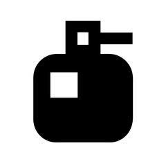 Perfume bottle icon vector illustration