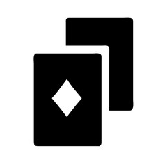 Playing cards icon vector illustration