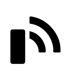 Signal icon vector illustration
