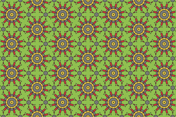 Seamless Decoration Geometric Perspective Wallpaper Template Tile Visual Fashion Background Interior Shape Digital Fabric Art Luxury Textile Texture Symmetric Graphic Endless Cloth Design Pattern.