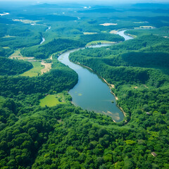 river delta, with its abundant foliage, intricate web of life it sustains, and enchanting splendor of its landscape, epitomizes ecological importance and innate charm of nature