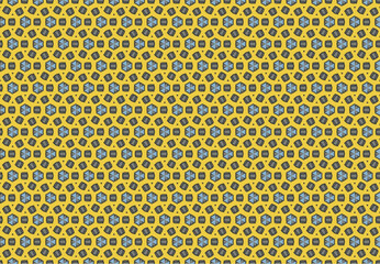 Seamless Graphic Texture Cloth Textile Endless Art Perspective Design Visual Decoration Wallpaper Tile Luxury Digital Geometric Fabric Interior Background Fashion Symmetric Shape Template Pattern.