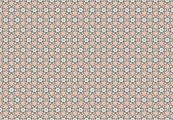 Seamless Graphic Texture Cloth Textile Endless Art Perspective Design Visual Decoration Wallpaper Tile Luxury Digital Geometric Fabric Interior Background Fashion Symmetric Shape Template Pattern.