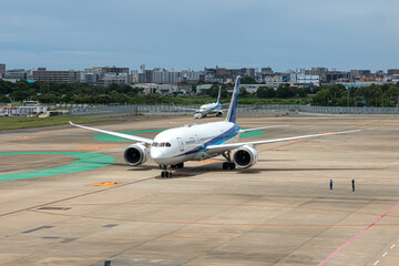 Busy Day At Fukuoka International Airport