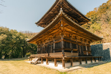 Kirihataji Temple, the 10th stop on the Shikoku Pilgrimage in Tokushima, Japan - may 2 2025