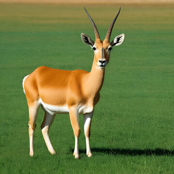 photo of saiga antelope