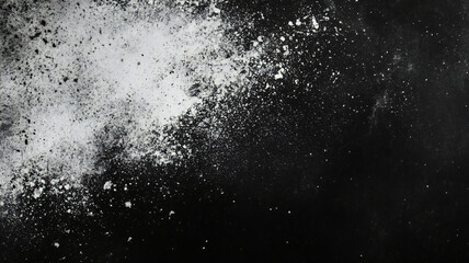 Obraz premium アーティスティックなパウダーエフェクトの背景イラスト