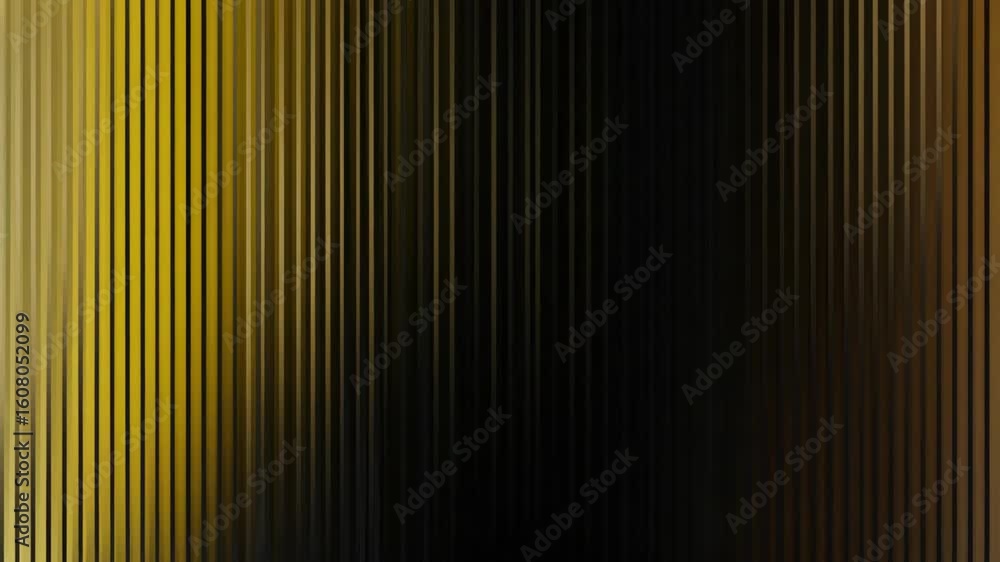 Aufkleber abstract pattern of vertical golden brown lines with dynamic lighting effects