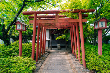 shikoku, JAPAN - may 2 2025 Ichinomiya Temple No. 83 in the Shikoku Pilgrimage, in Kagawa...