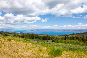 Scenic view of Bear Lake