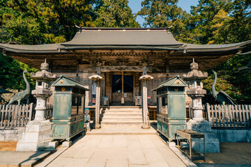 Fototapeta premium Tokushima, Japan - may 2 2025 Kakurinji Temple is temple No. 20 on the Shikoku Pilgrimage