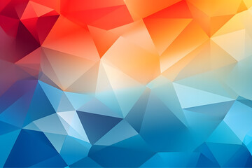 Obraz premium Abstract geometric triangle pattern design vector wallpaper