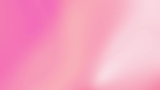 Smooth pink gradient suitable for backgrounds, posters, social media graphics, and product packaging design projects requiring a soft color transition. Seamless loop motion animation video background.