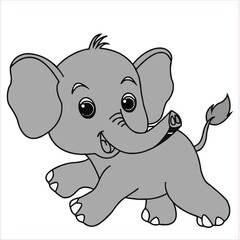 Elephant in Natural Habitat