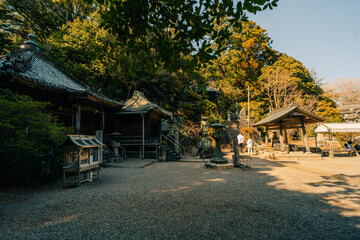  Tokushima, Japan - may 2 2025 Onzanji Temple is temple No. 18 on the Shikoku Pilgrimage
