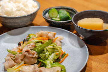 Japanese Dinner / 和食の夕食