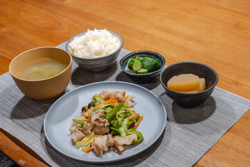 Japanese Dinner / 和食の夕食