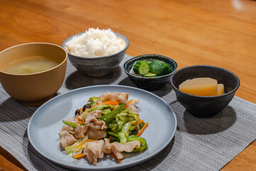 Japanese Dinner / 和食の夕食