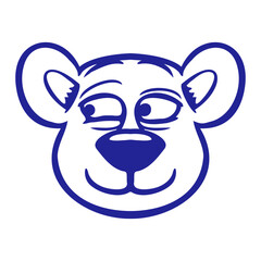 Bear Happy Cheeky Smile Cute Teddy Friendly Funny