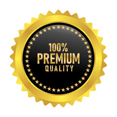 100% Premium Quality Gold Medal Badge with Red Ribbon and Best Quality Assurance