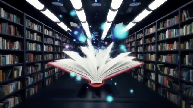 Enchanting Library Portal: A Journey Through Knowledge and Imagination Books and Magic