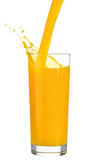 Refreshing pomegranate juice bottle with ripe fruit beside PNG