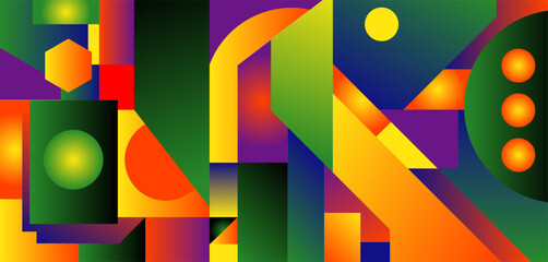 abstract art for room decoration