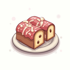 Cute Candy And Cake Design