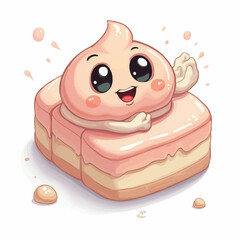 Cute Candy And Cake Design