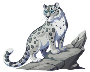 vector illustration of a lynx