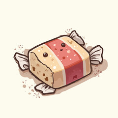Cute Candy And Cake Design