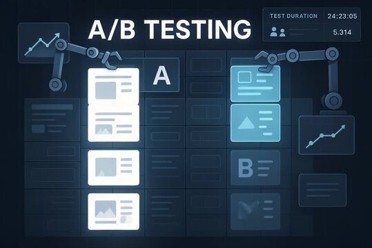 A/B Testing Concept for Optimizing Performance Through Data-Driven Experiments