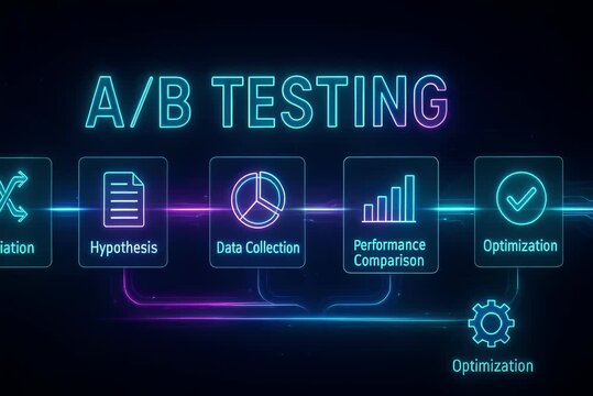 A/B Testing Concept for Optimizing Performance Through Data-Driven Experiments