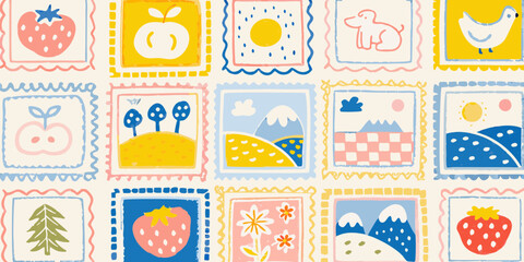 easter seamless pattern