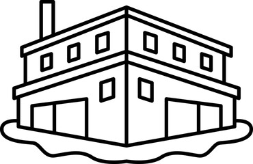 Warehouse Building Icon