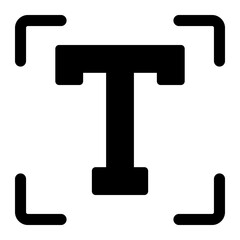 text edit glyph icon