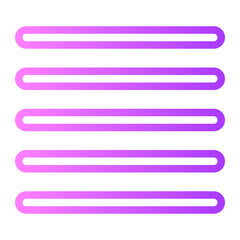 justify gradient icon