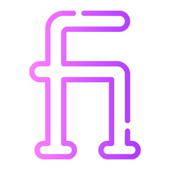 ligature gradient icon