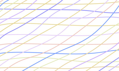 Rainbow pastel color nice lines background