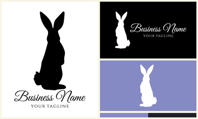 Rabbit Logo Design Variations. (51)