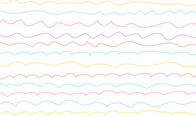 Rainbow pastel color nice lines background