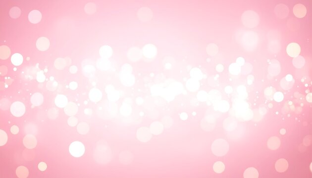 Soft pink bokeh background