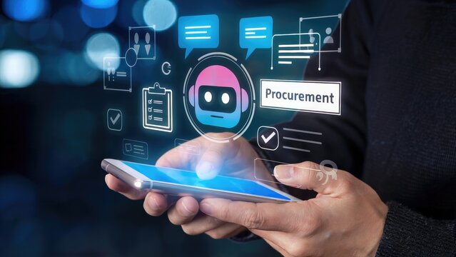 Streamline procurement with AI chatbot on mobile for enhanced efficiency and simplified workflows now