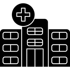 Obraz premium Hospital Icon