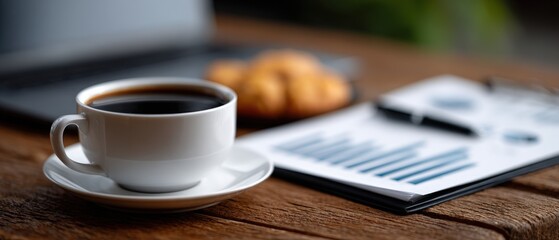 Enjoy a Fresh Cup of Coffee and Reading