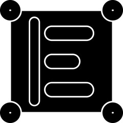 Left alignment Icon